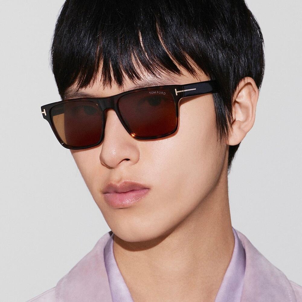 NEW TOM FORD Calder Sunglasses TF1205 52E AUTHENTIC